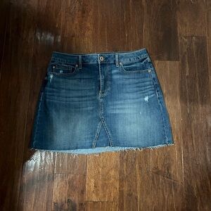 Denim Mini Skirt
